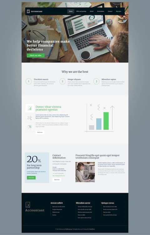 Accountant — BeTheme