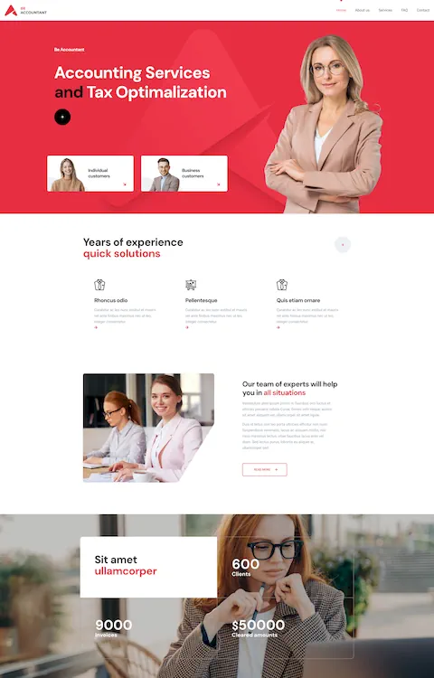 Accountant 4 — BeTheme