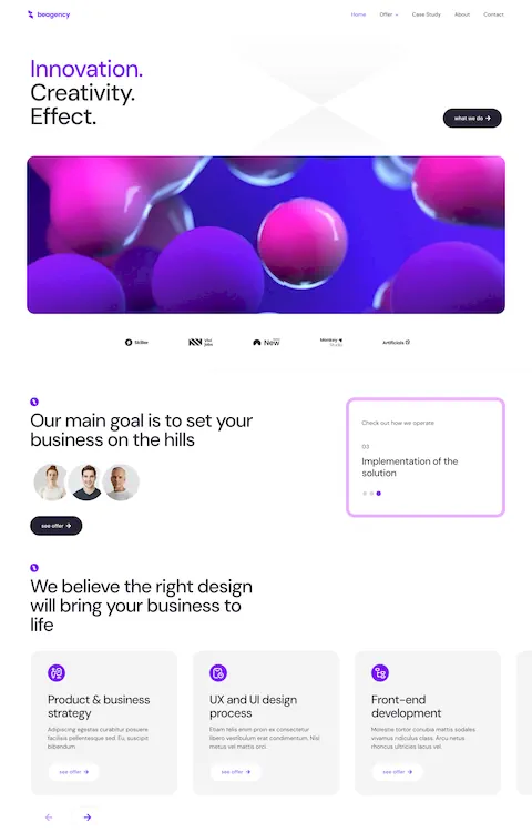 Agency 8 — BeTheme