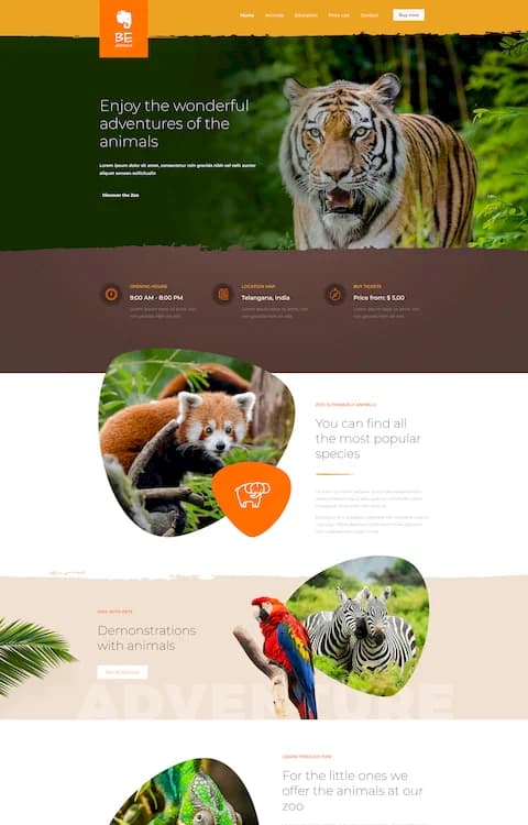 Animals 2 — BeTheme