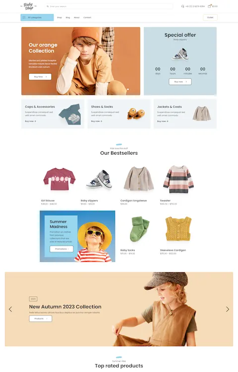 Baby Shop 2 — BeTheme