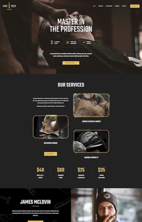 Barber 3 — BeTheme
