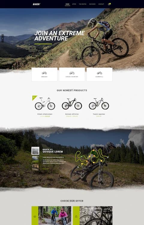 Biker — BeTheme