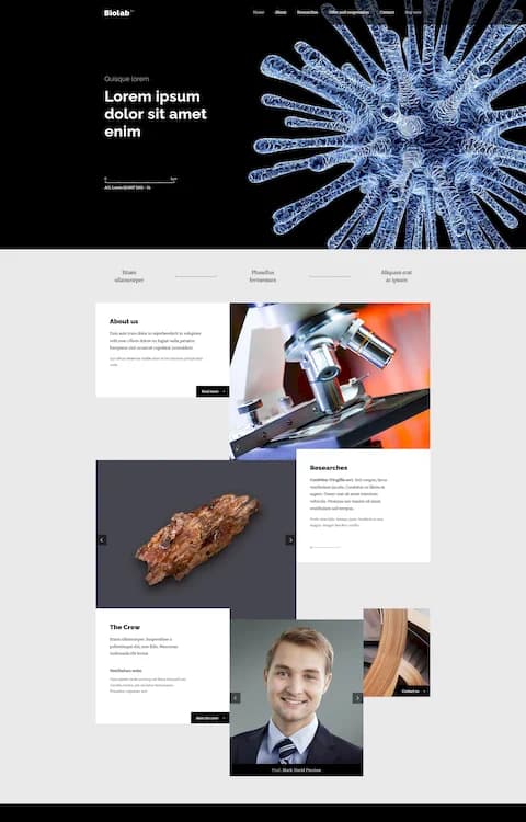 Biolab — BeTheme