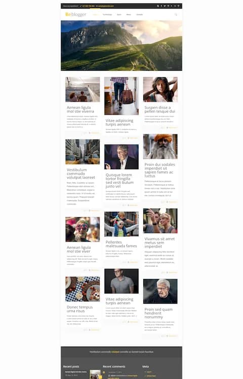 Blogger — BeTheme