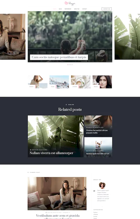Blogger 4 — BeTheme