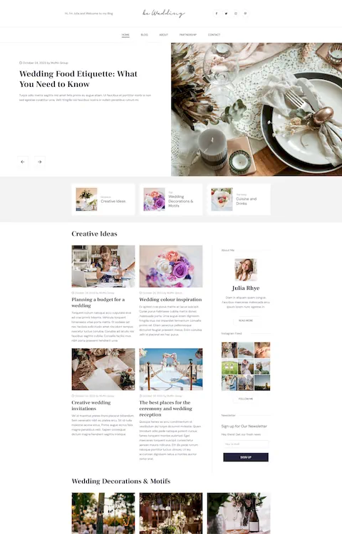 Blogger 5 — BeTheme