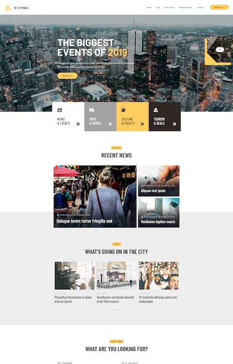 City Hall — BeTheme