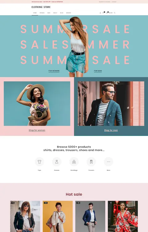 Clothing Store — BeTheme