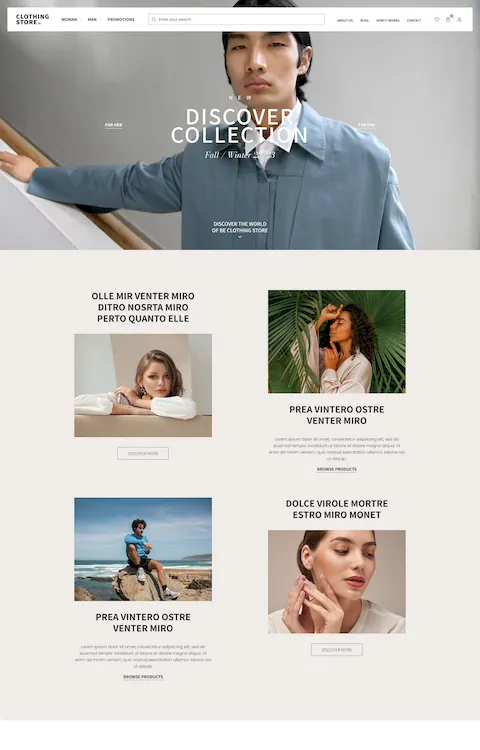Clothing Store 2 — BeTheme