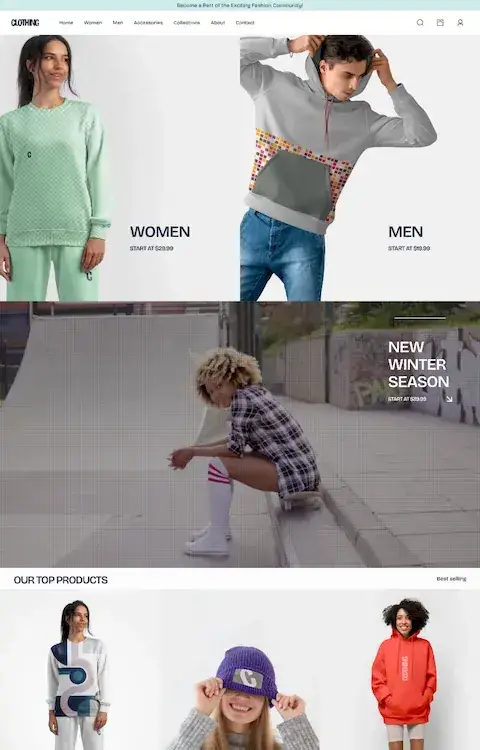 Clothing Store 3 — BeTheme