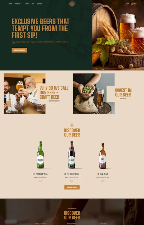 Craft Beer 3 — BeTheme