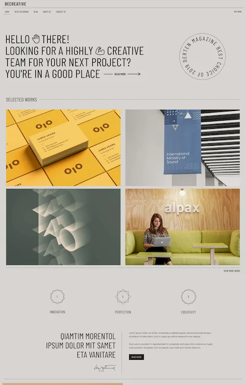 Creative 4 — BeTheme