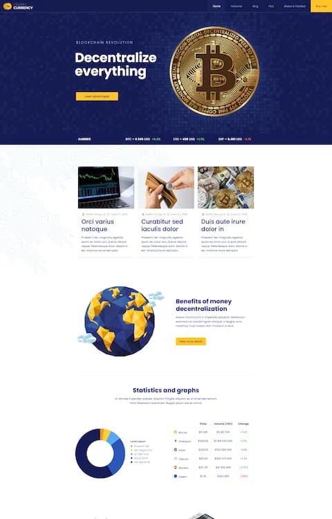 Cryptocurrency — BeTheme