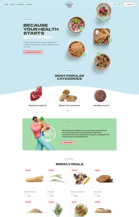 Eco Food 3 — BeTheme