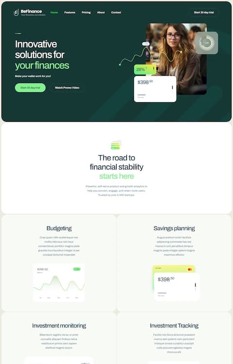Finance 5 — BeTheme