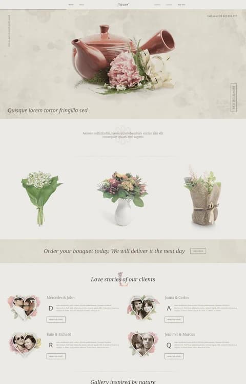 Flower — BeTheme