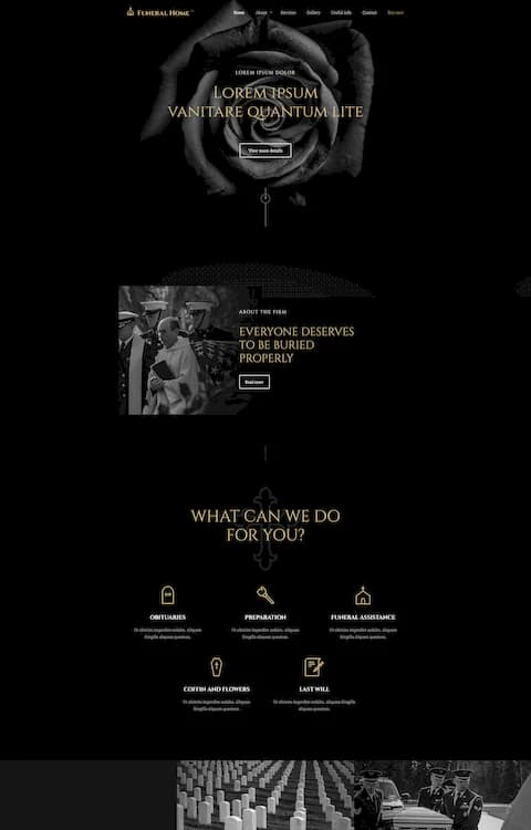 Funeral Home — BeTheme