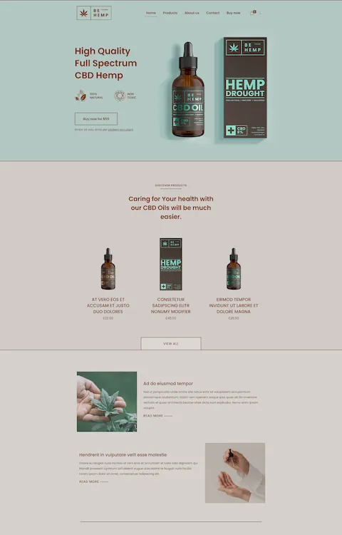 Hemp — BeTheme