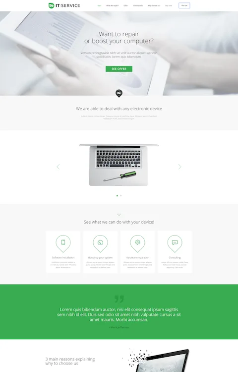 IT Service — BeTheme