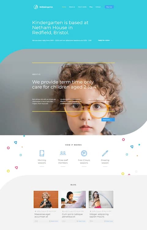 Kindergarten 2 — BeTheme