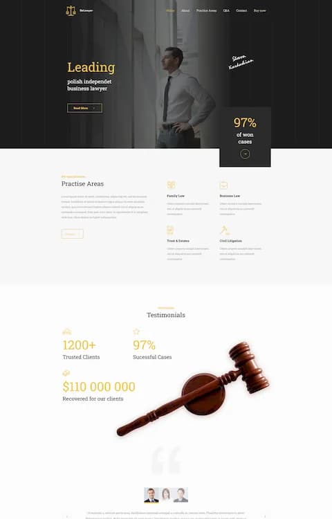 Lawyer 3 — BeTheme
