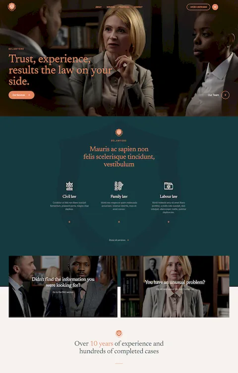 Lawyer 6 — BeTheme