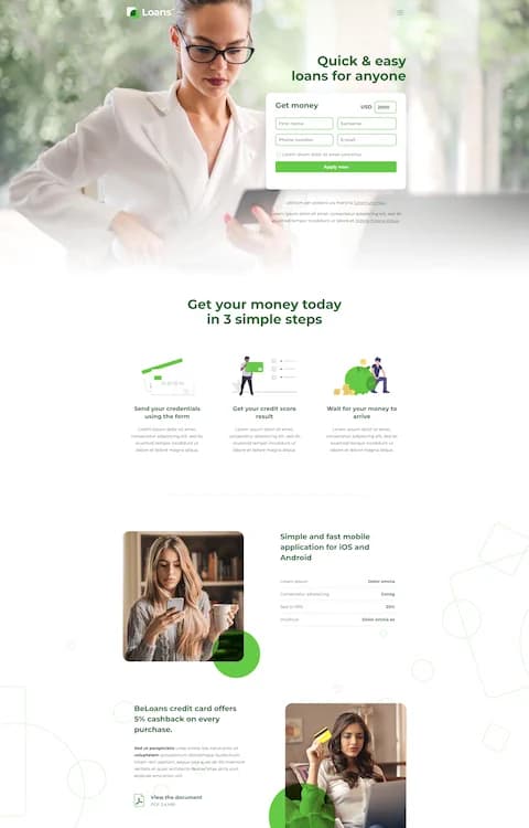 Loans 3 — BeTheme