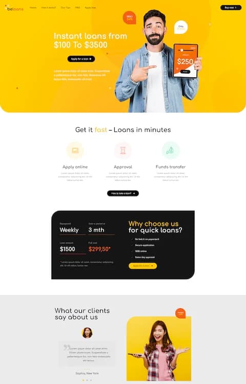 Loans 4 — BeTheme