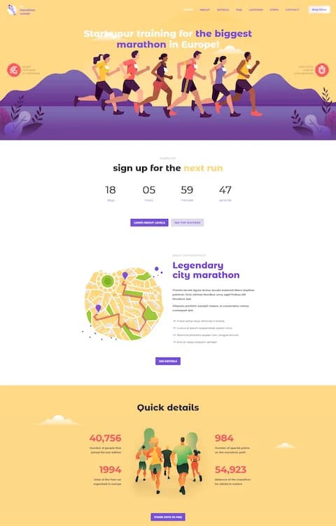 Marathon — BeTheme