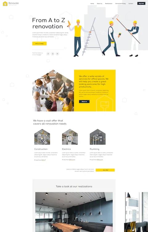 Renovate 4 — BeTheme