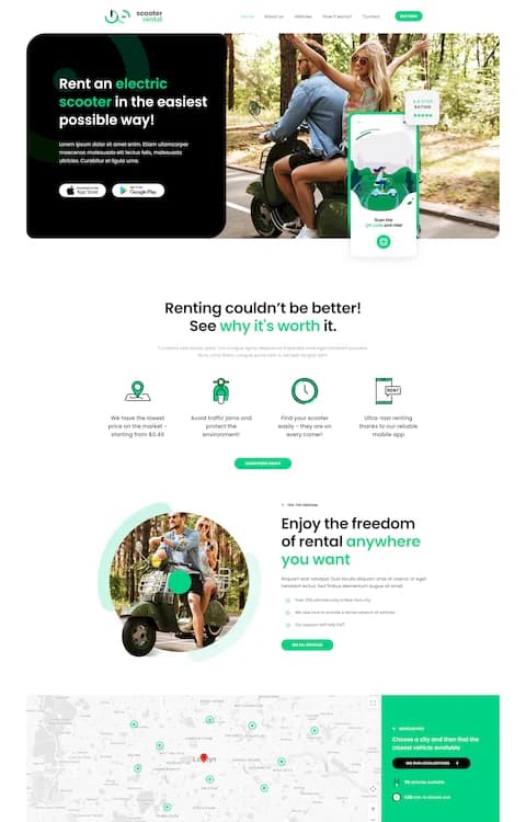 Scooter Rental — BeTheme