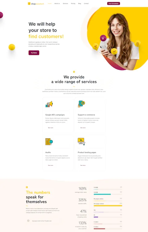 Shop Assistant — BeTheme