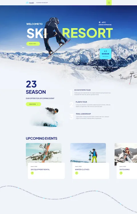 Ski 3 — BeTheme