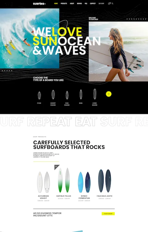 Surfing 2 — BeTheme