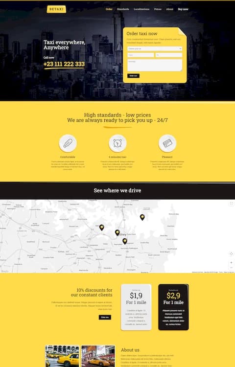 Taxi — BeTheme