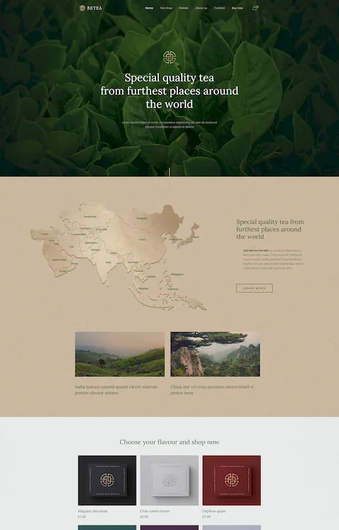 Tea 4 — BeTheme