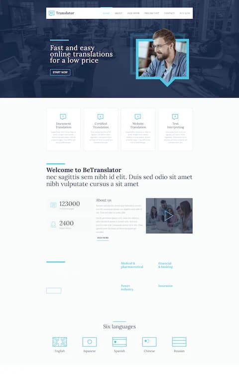 Translator — BeTheme