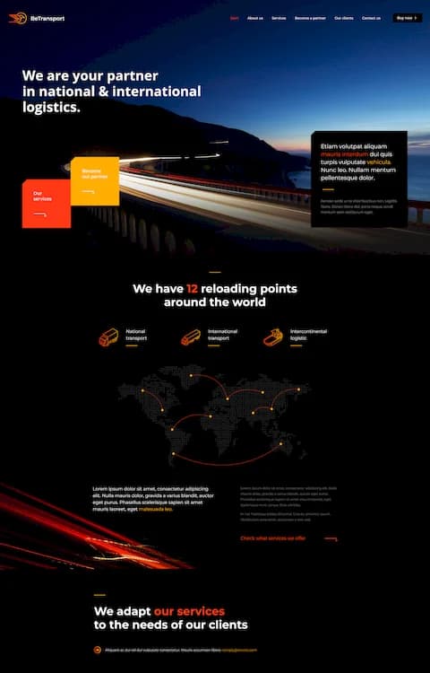 Transport 2 — BeTheme