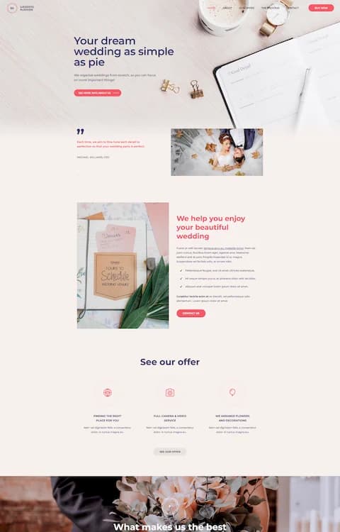 Wedding Planner — BeTheme