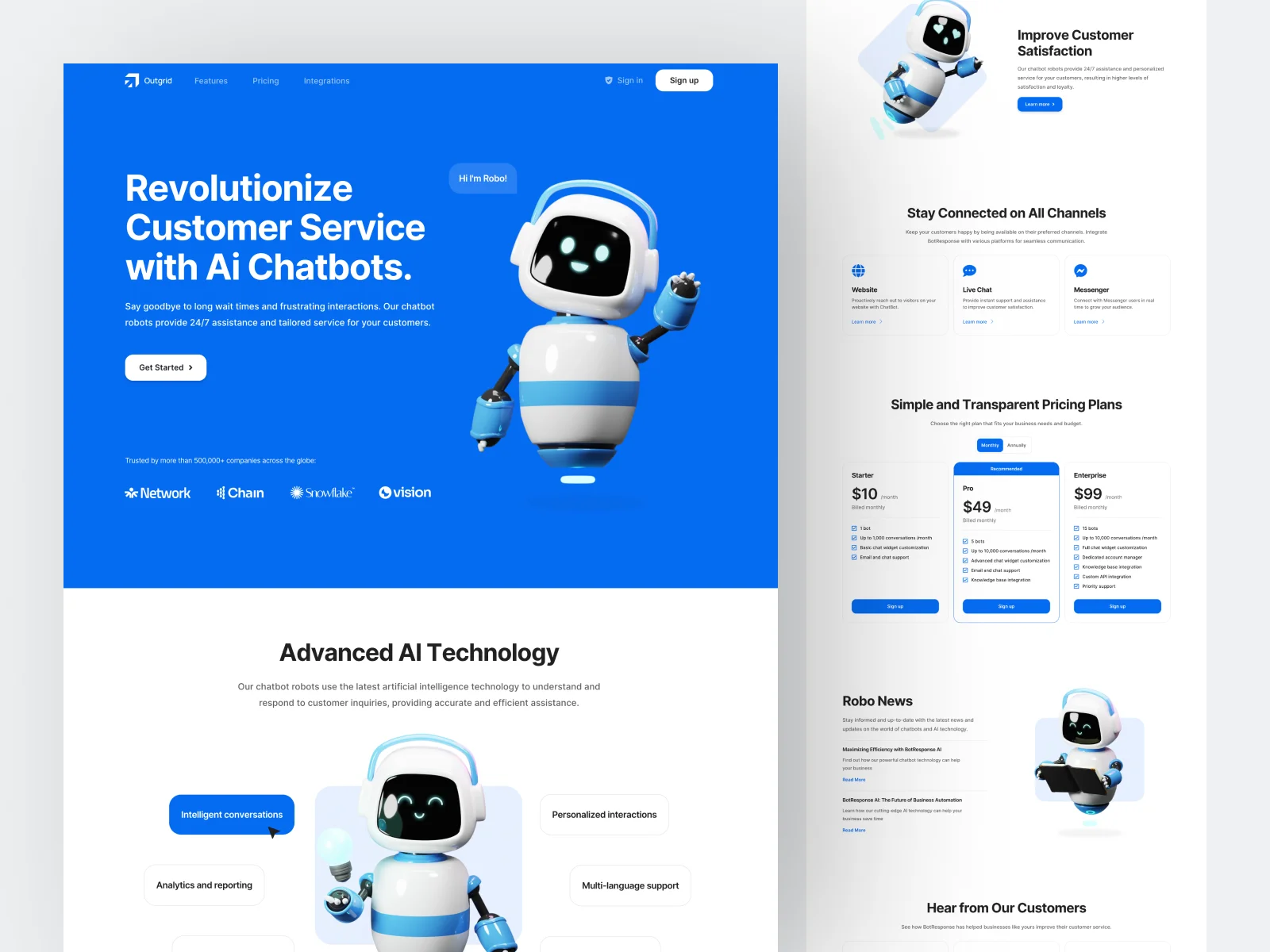 Chatbot — Outgrid