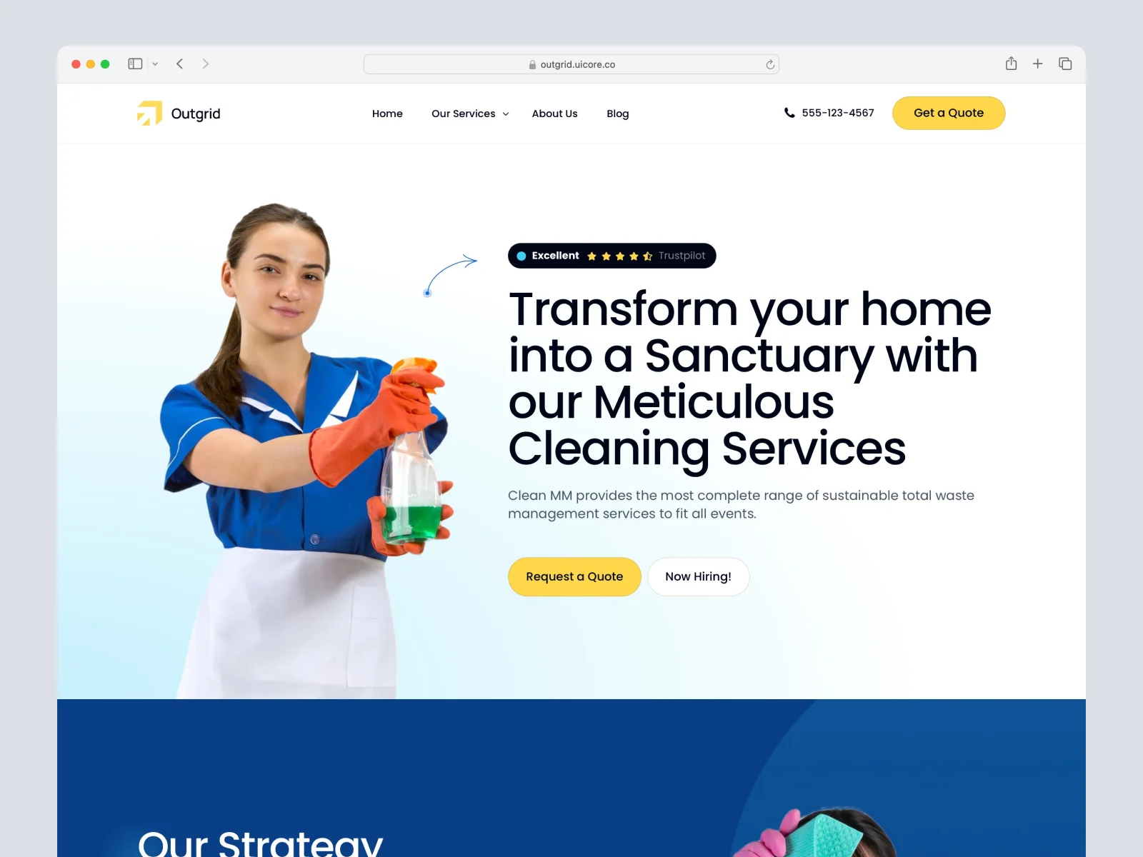 Cleaning Company — Outgrid