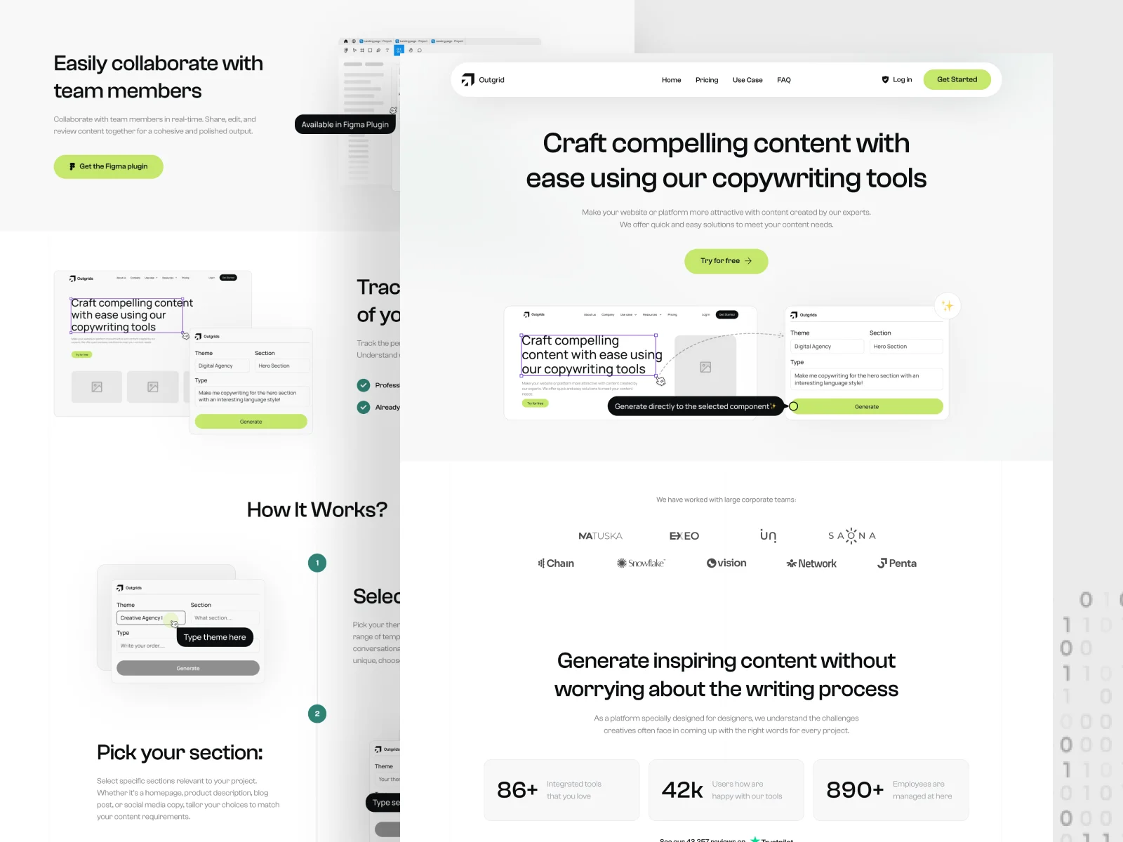 Copywriting Tools — Outgrid