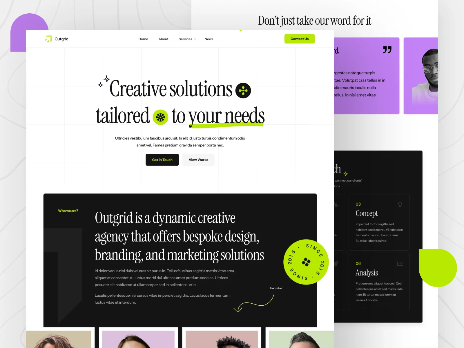 Creative Agency — Outgrid