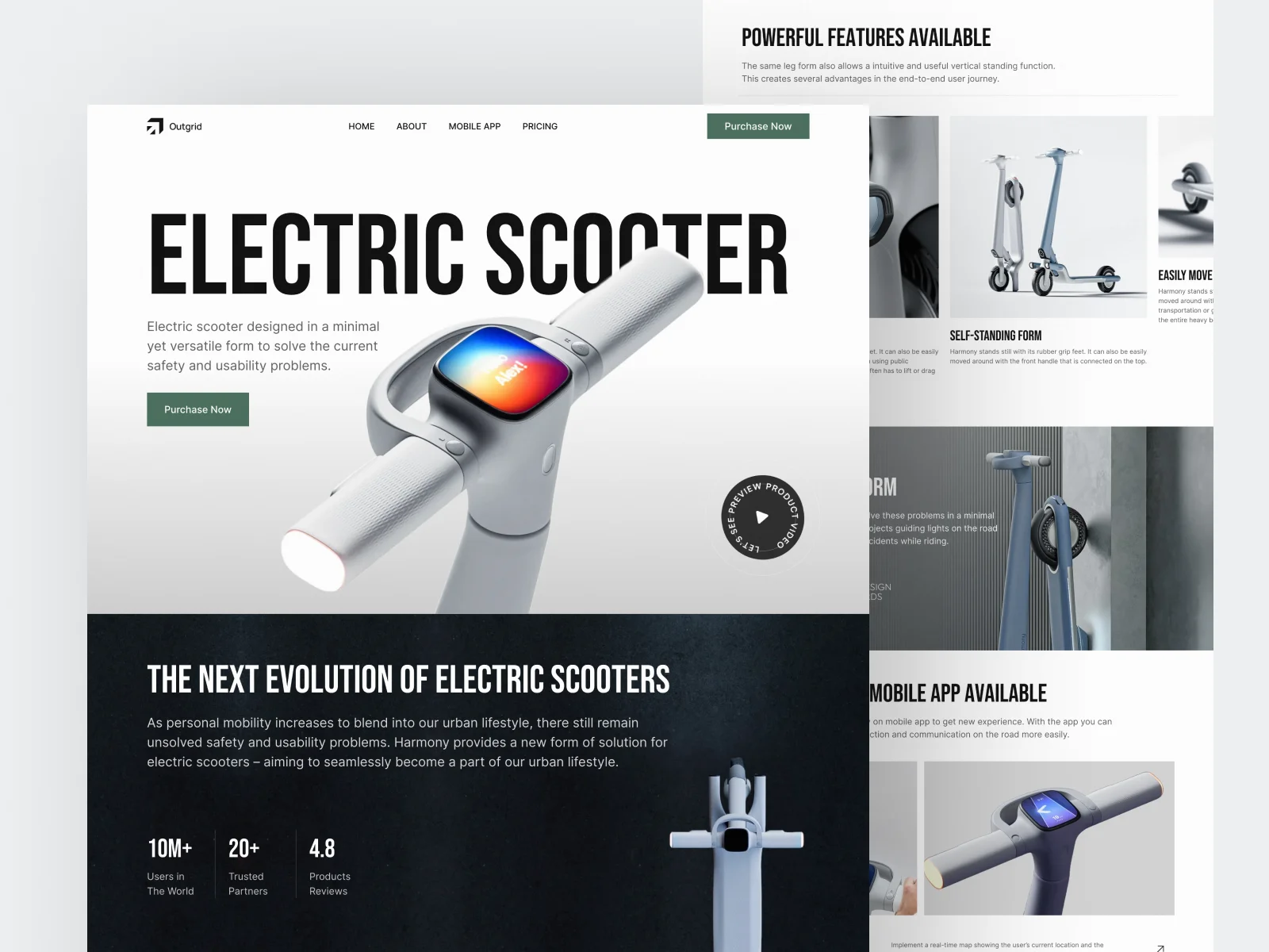 Electric Scooter — Outgrid