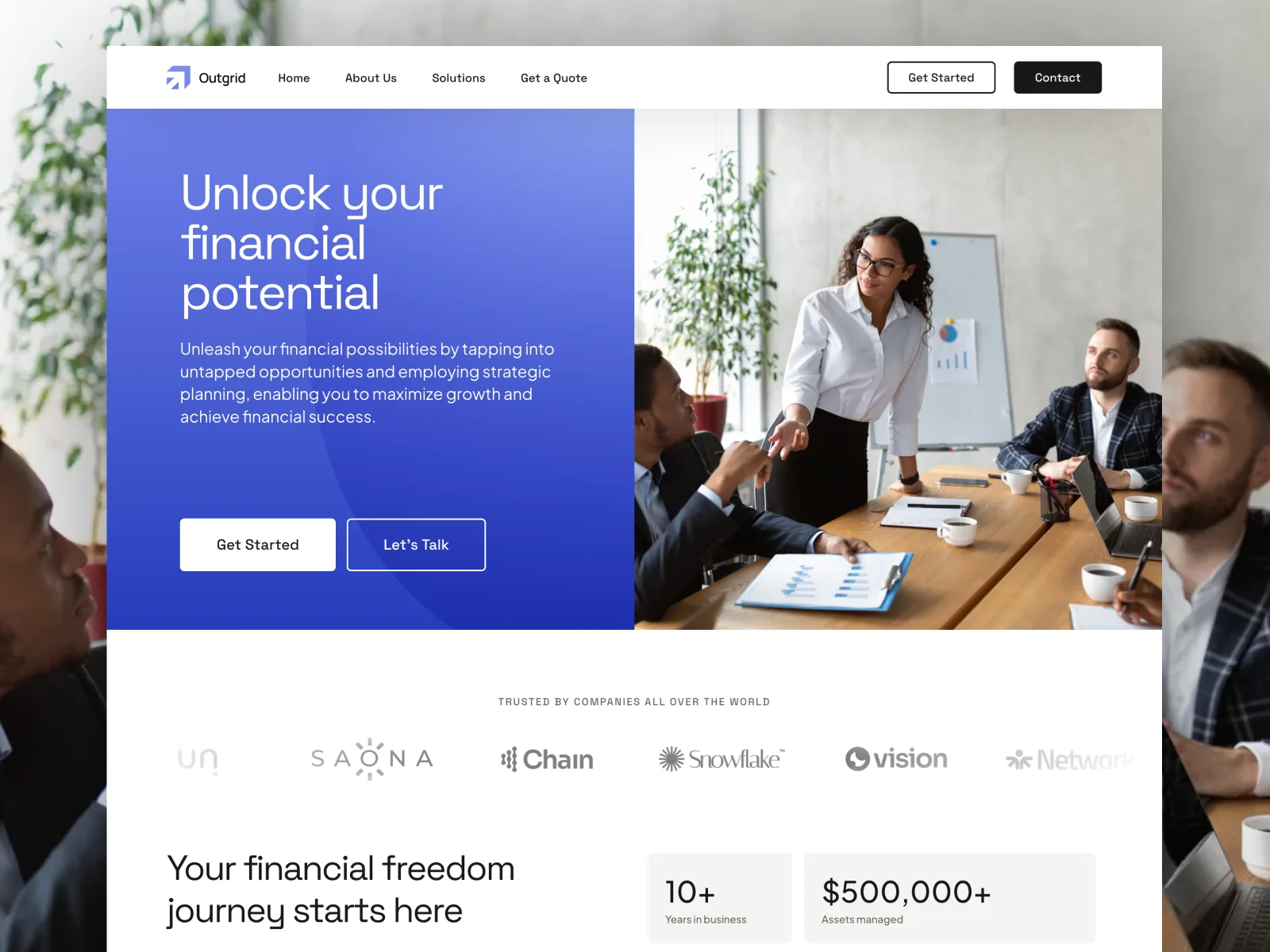 Financial Consulting — Outgrid