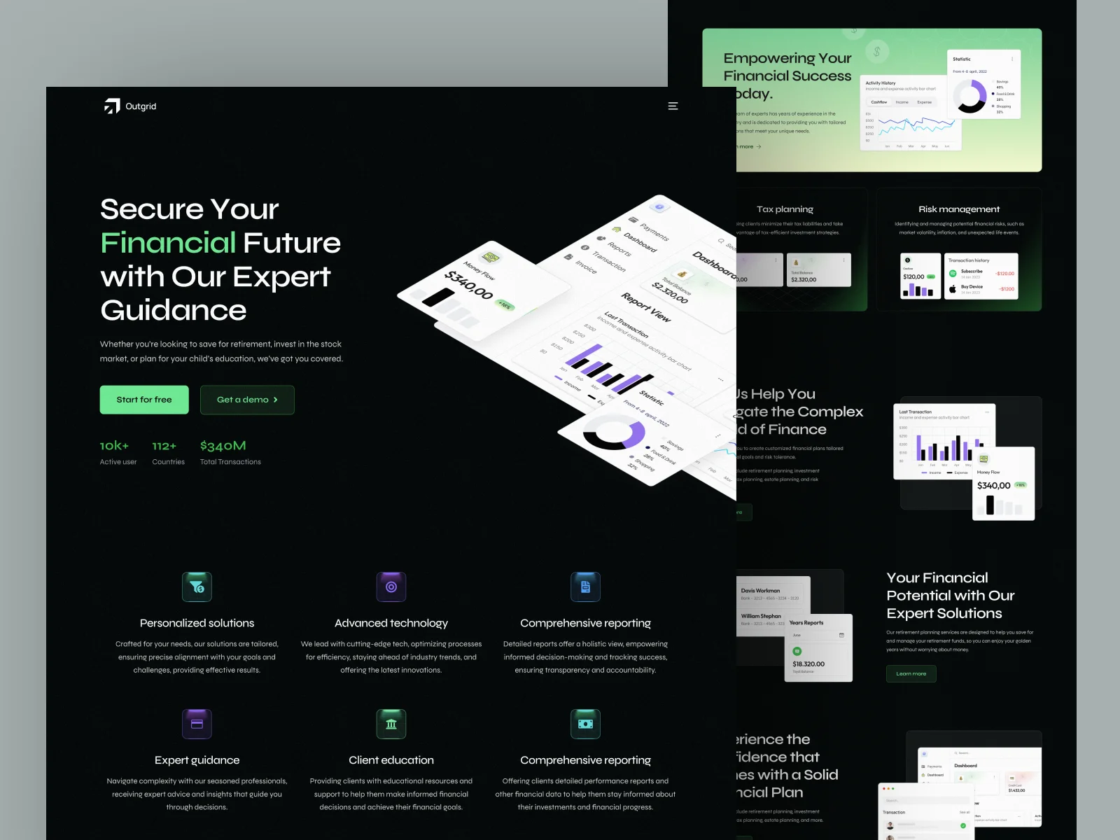 Financial Solutions — Outgrid
