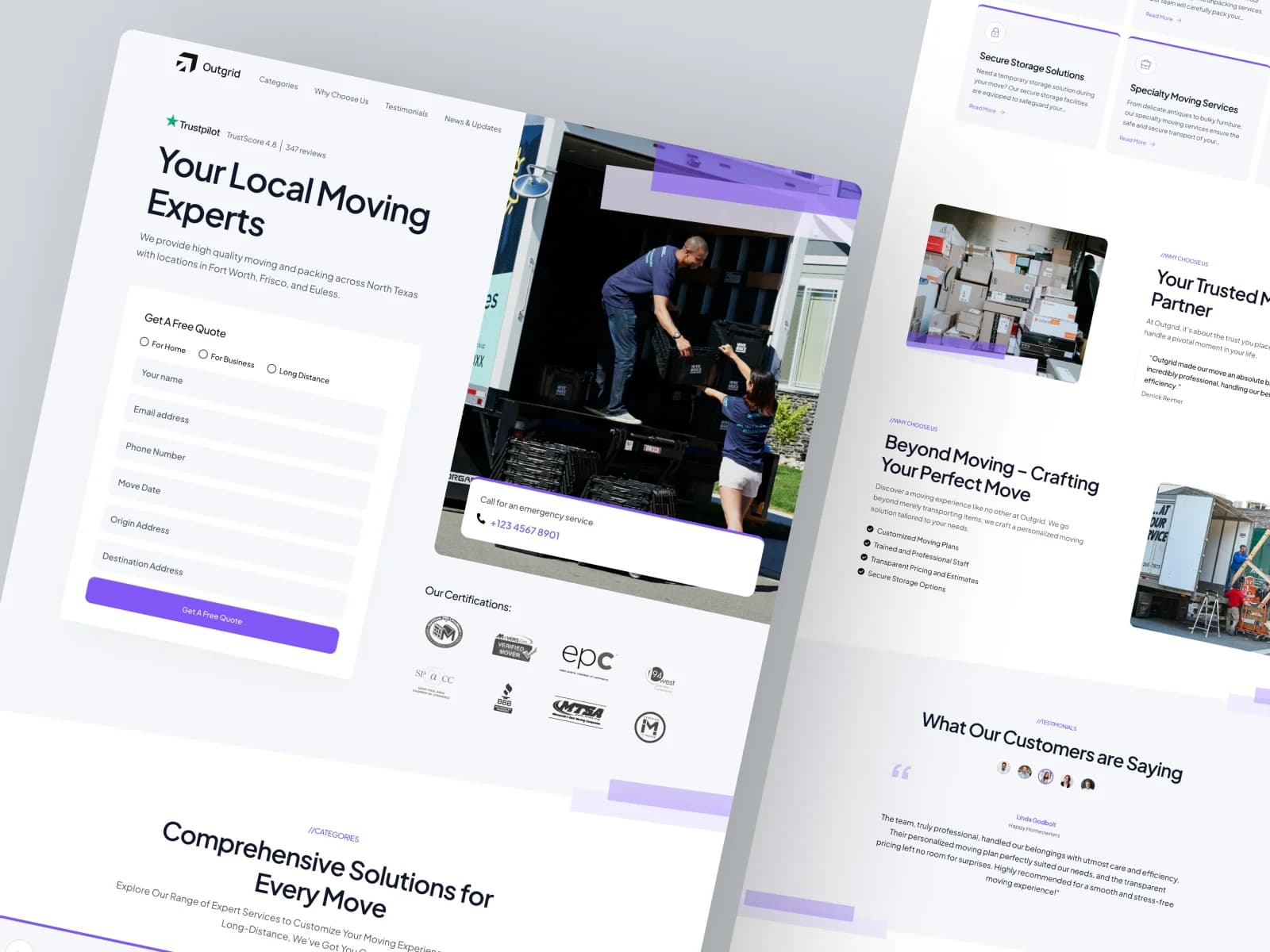 Moving Services — Outgrid