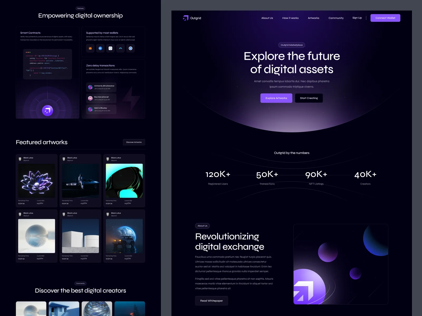 Web3 Marketplace — Outgrid