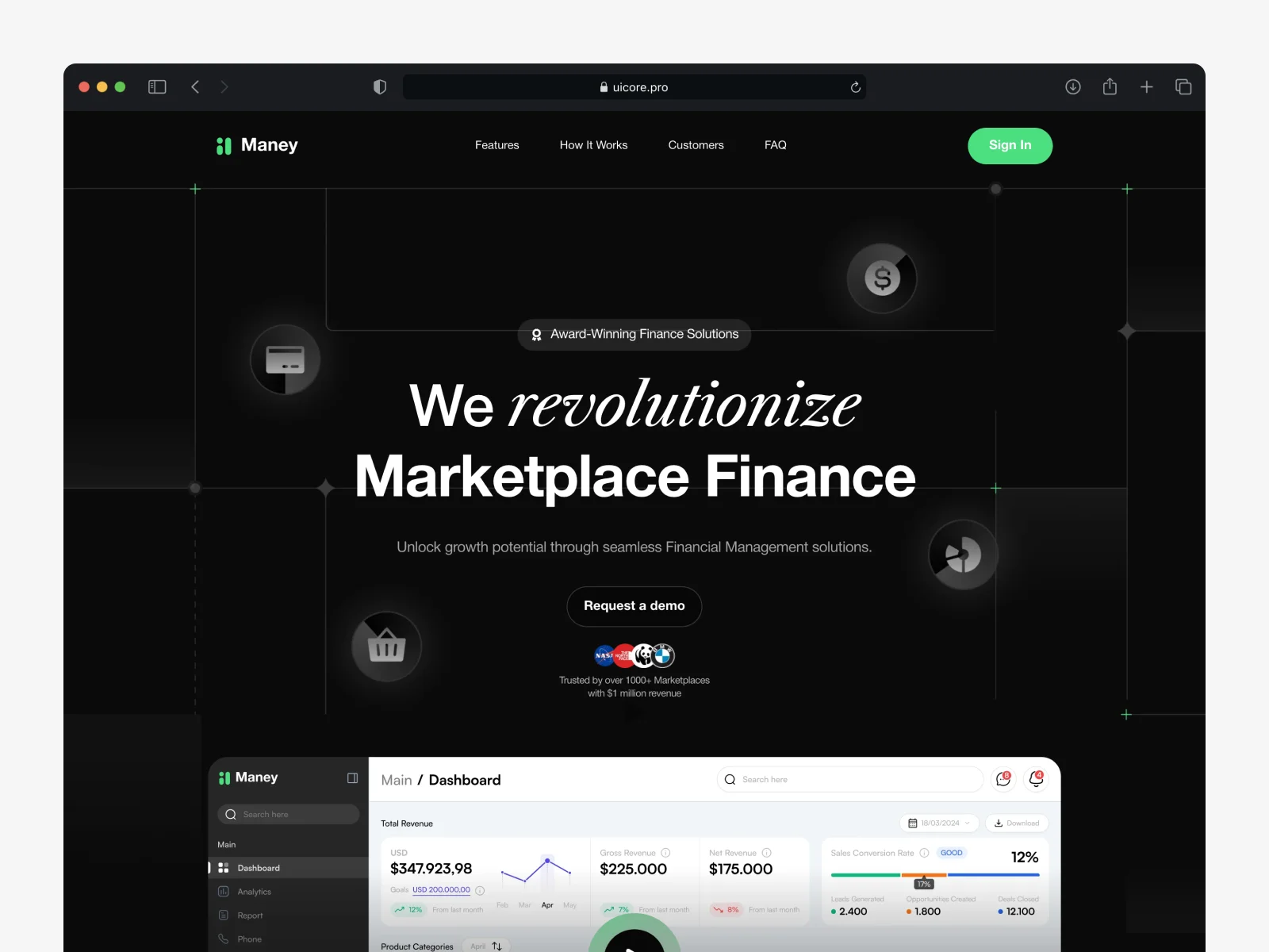 Finance Marketplace — Quylo